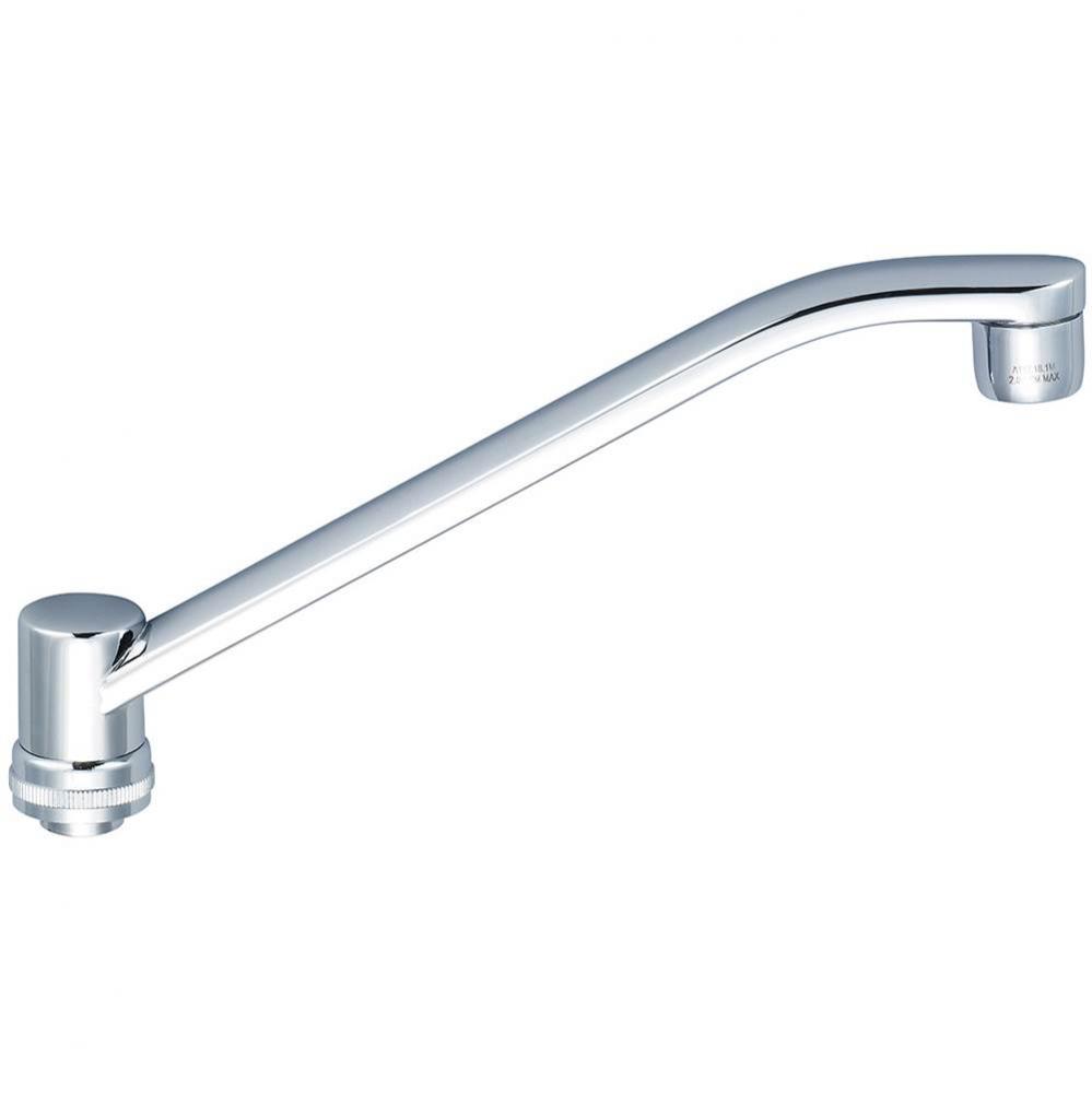 Two Handle Faucet-8-3/16'' D Style Spout W/ Aerator