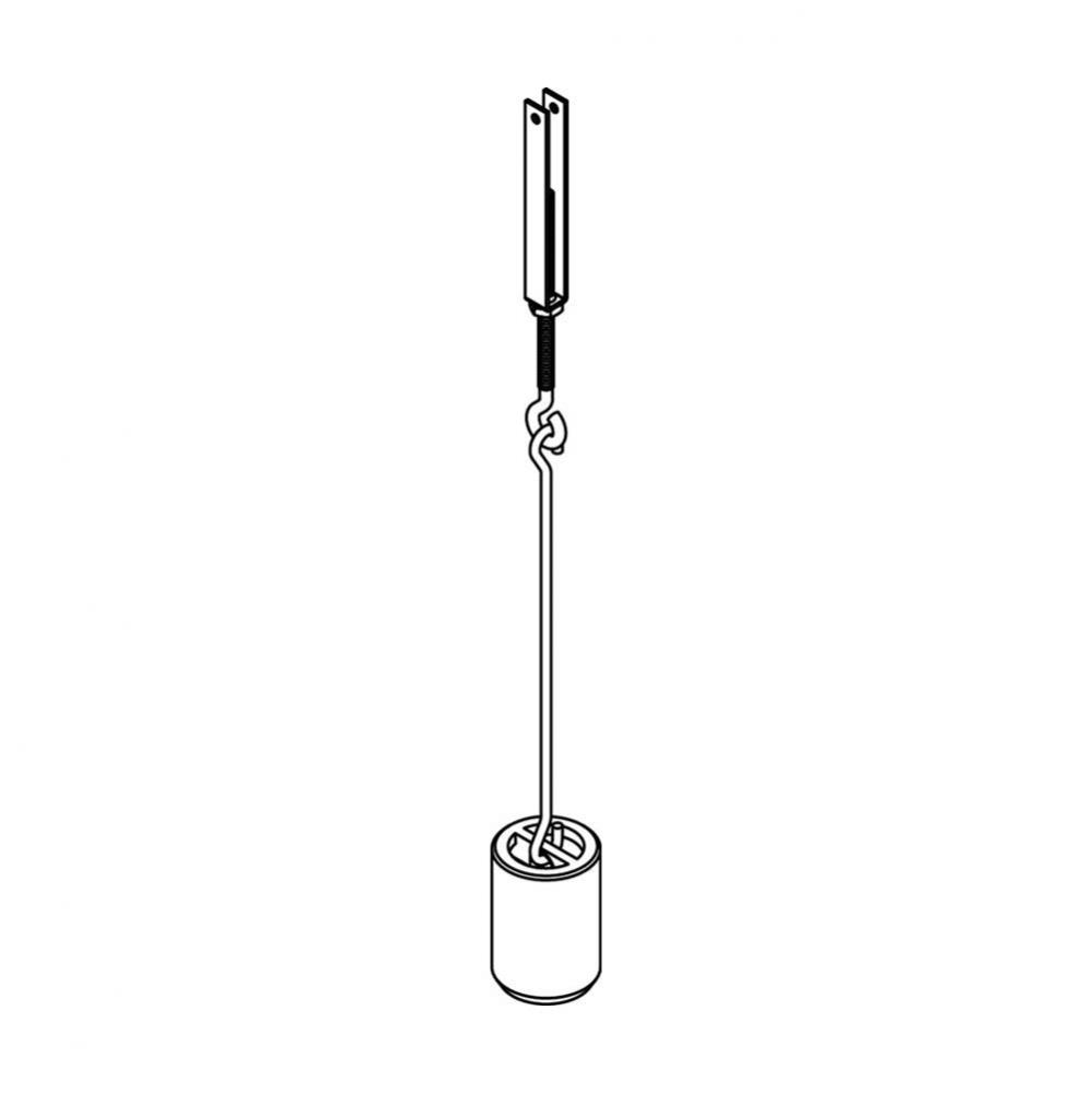 Bath Drain-6-3/16'' Linkage W/ Plunger For 1655/1655X