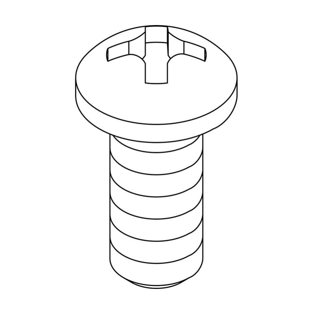 Round Head Seat Washer Screw-25/Pk