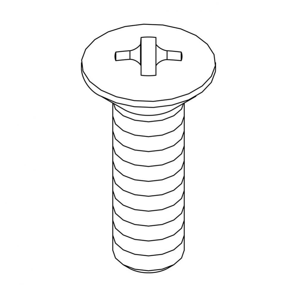 Oval Head Handle Screw Phillips-25/Pk