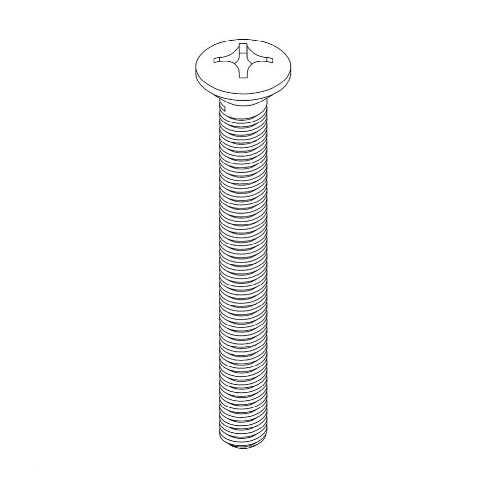 Bath Drain-Face Plate Screw Phillips-6/Pk