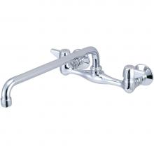 Central Brass 0047-TA4 - Kitchen-Wallmount 7-7/8'' To 8-1/8'' Two Canopy Hdls 14'' Tube Spt-P
