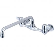 Central Brass 0047-UA3 - Kitchen-Wallmount 7-7/8'' To 8-1/8'' Two Canopy Hdls 12'' Tube Spt-P