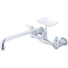 Central Brass 0048-ULE3 - Kitchen-Wallmount 7-7/8'' To 8-1/8'' Lvr Hdl 12'' Tube Spt Soap Dish