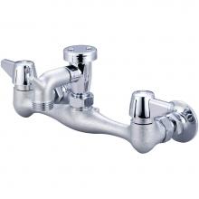 Central Brass 0050-URC - Service Sink-7-7/8'' To 8-1/8'' Two Canopy Hdls 2-1/2'' Rigid Spt-Ro