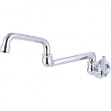 Central Brass 0398-ULEEX0 - Kitchen-Pot Filler Lvr Hdl 6'' Tube Spt W/7'' Spt Extension-Pc