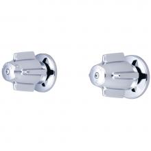 Central Brass 80805 - Tub & Shower-2 Canopy Hdl 1/2'' Direct Sweat 8'' Cntrs Ceramic Cart-Pc