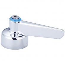 Central Brass CS-19007C - Two Handle Faucet-Lever Handle With Vandal Proof Screw-Cold-Pc