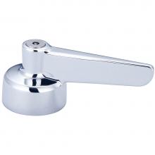 Central Brass CS-19007P - Two Handle Faucet-Lever Handle With Vandal Proof Screw-Plain-Pc