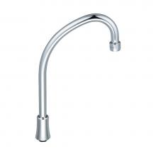 Central Brass CS-22001 - Two Handle Kitchen Faucet-6-1/4'' Tri-Arc Gooseneck Spout W/Aerator-Pc