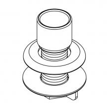 Central Brass CS-45003 - Single Hdl Shampoo Faucet-Hose Guide And Mounting Kit-Pc