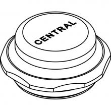 Central Brass PF-7125 - Self-Closing-Brass Cap-Plain