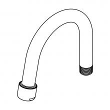 Central Brass SU-157-DA - Bar Faucet-4-3/16'' Rigid Gooseneck Spout W/ Aerator For 0281-A Series