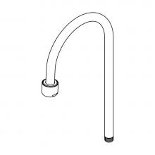 Central Brass SU-157-HA - Bar Faucet-4-11/16'' Rigid Gooseneck Spout W/ Aerator For 0286