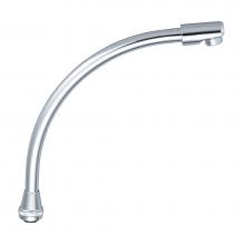 Central Brass SU-357-WSA - Two Handle Faucet-8-3/4'' Gooseneck Spout W/ Aerator