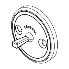 Central Brass SU-83-AZ - Bath Drain-Trip Lever Face Plate