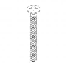 Central Brass X127-AP21/4 - Bath Drain-Face Plate Screw Phillips-6/Pk