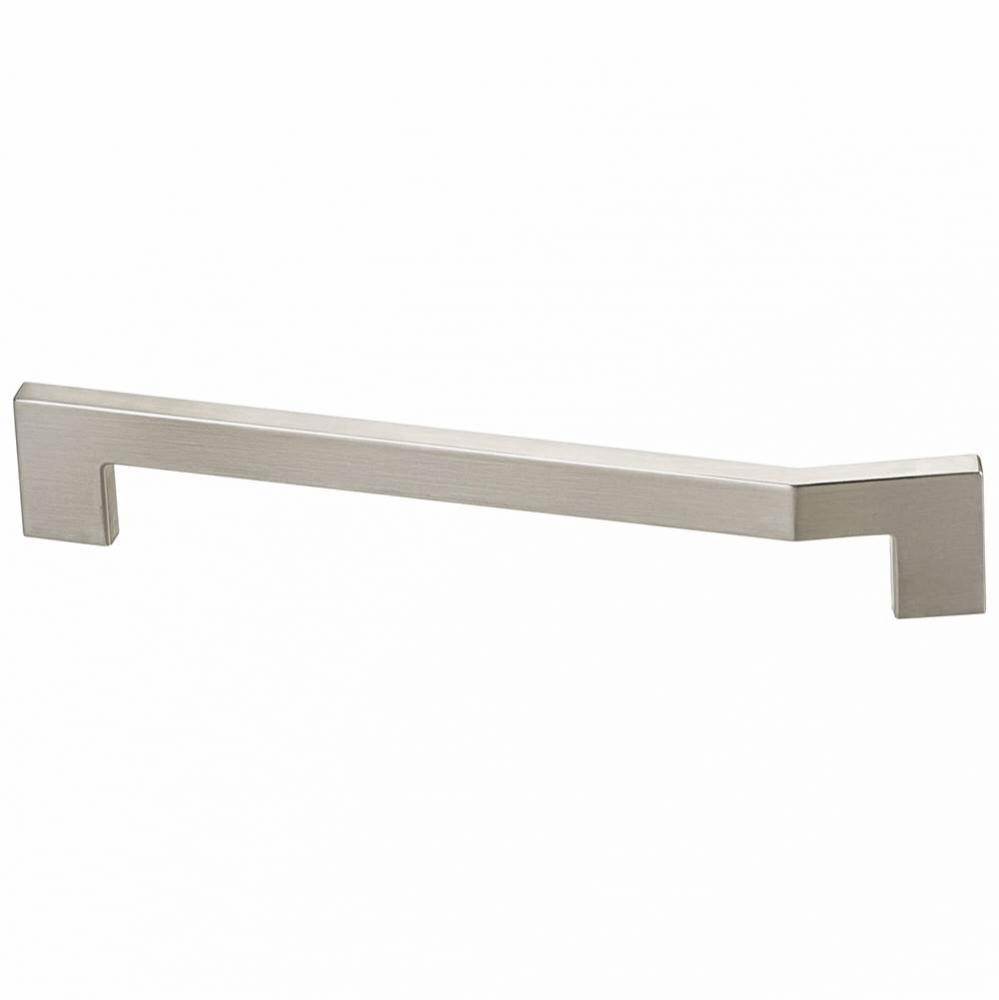 Angle 192mm Brushed Nickel Left Pull