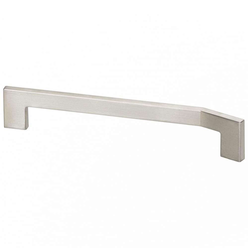 Angle 192mm Brushed Nickel Right Pull
