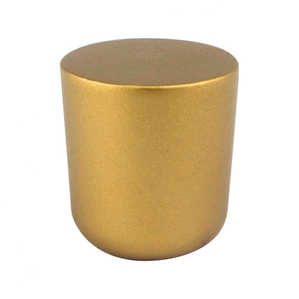 Mini Honey Gold Large Round Knob