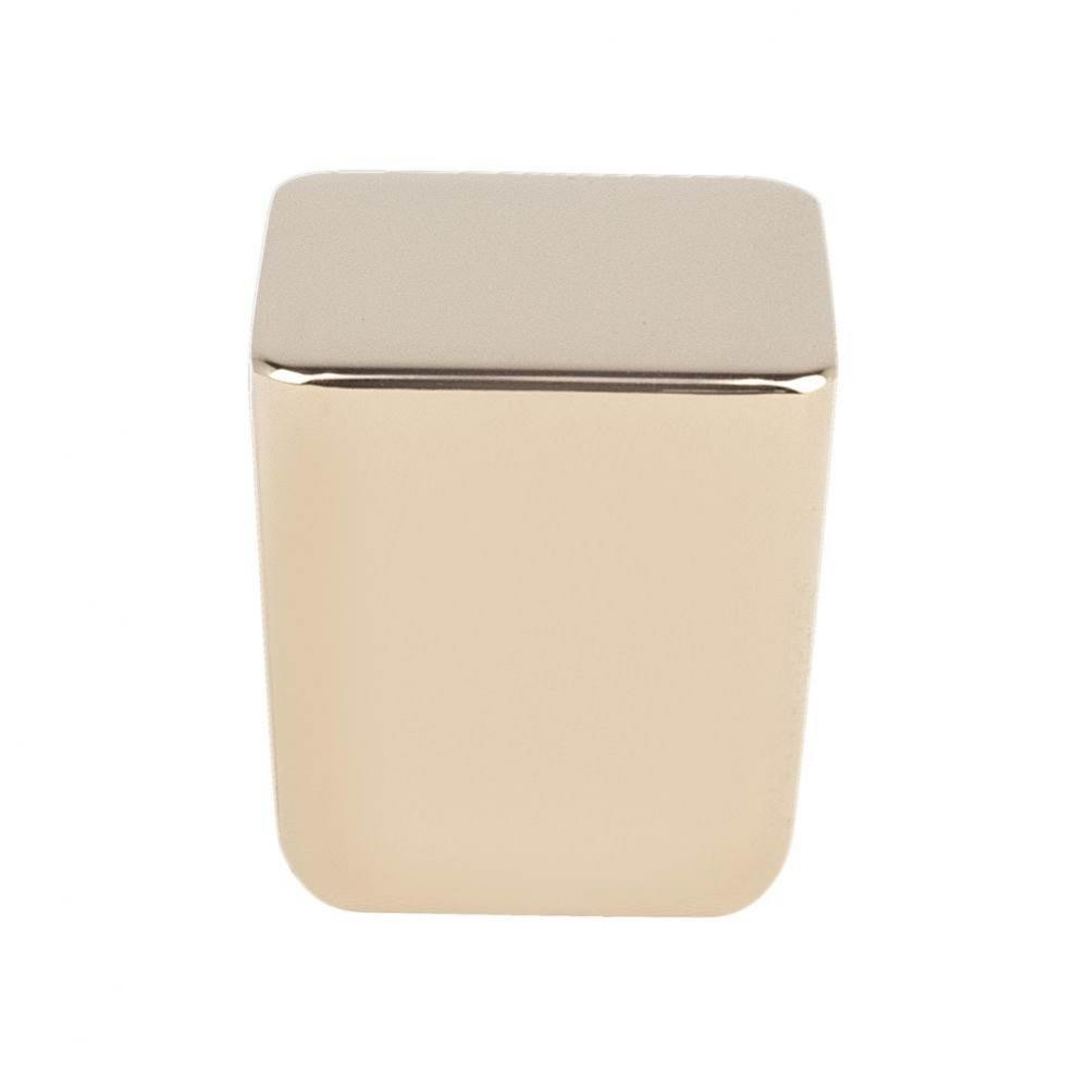 Mini Rose Gold Large Square Knob