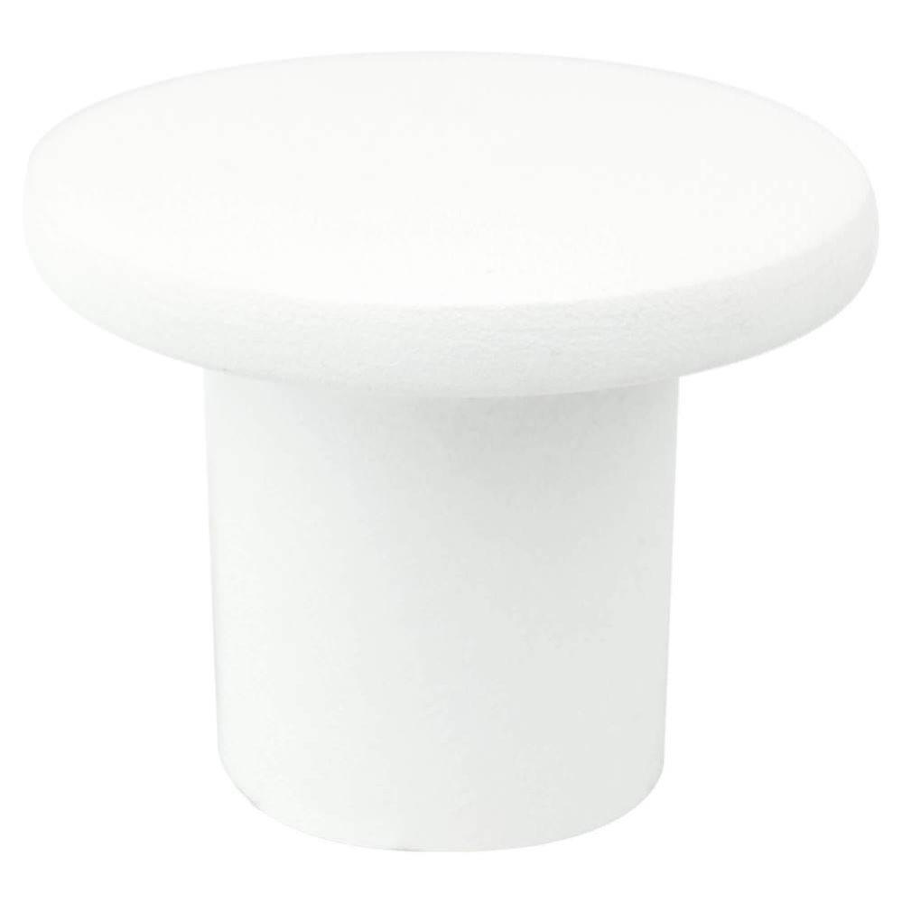 Disc White Large Knob