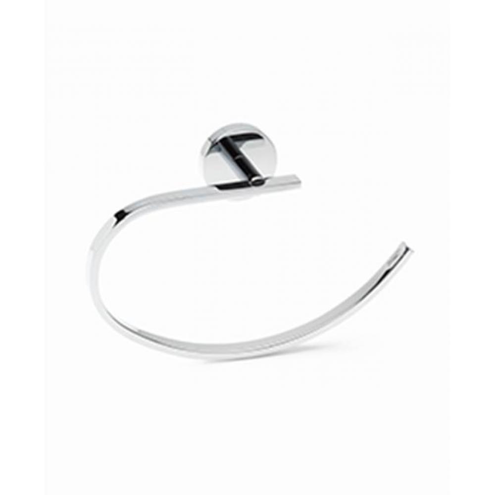 Barely There Polished Chrome Towel Ring