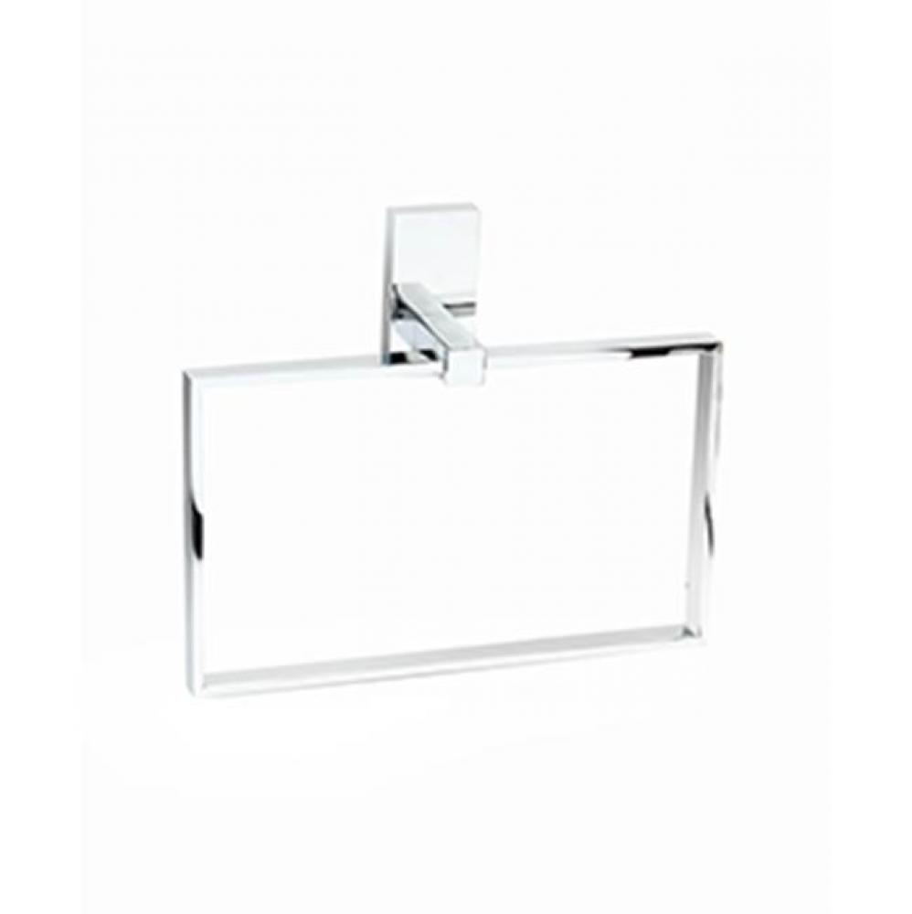 Urban Edge Polished Chrome Towel Ring