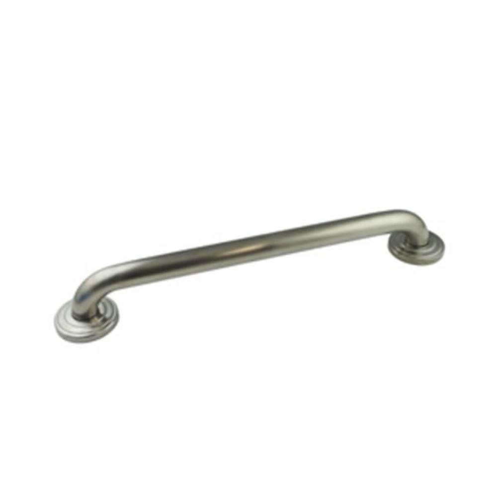 18in Brushed Stainless Steel Grab Bar