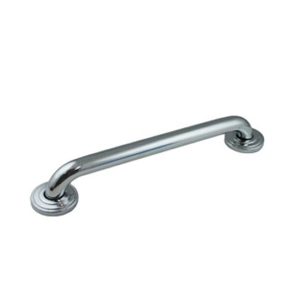 18in Polished Stainless Steel Grab Bar