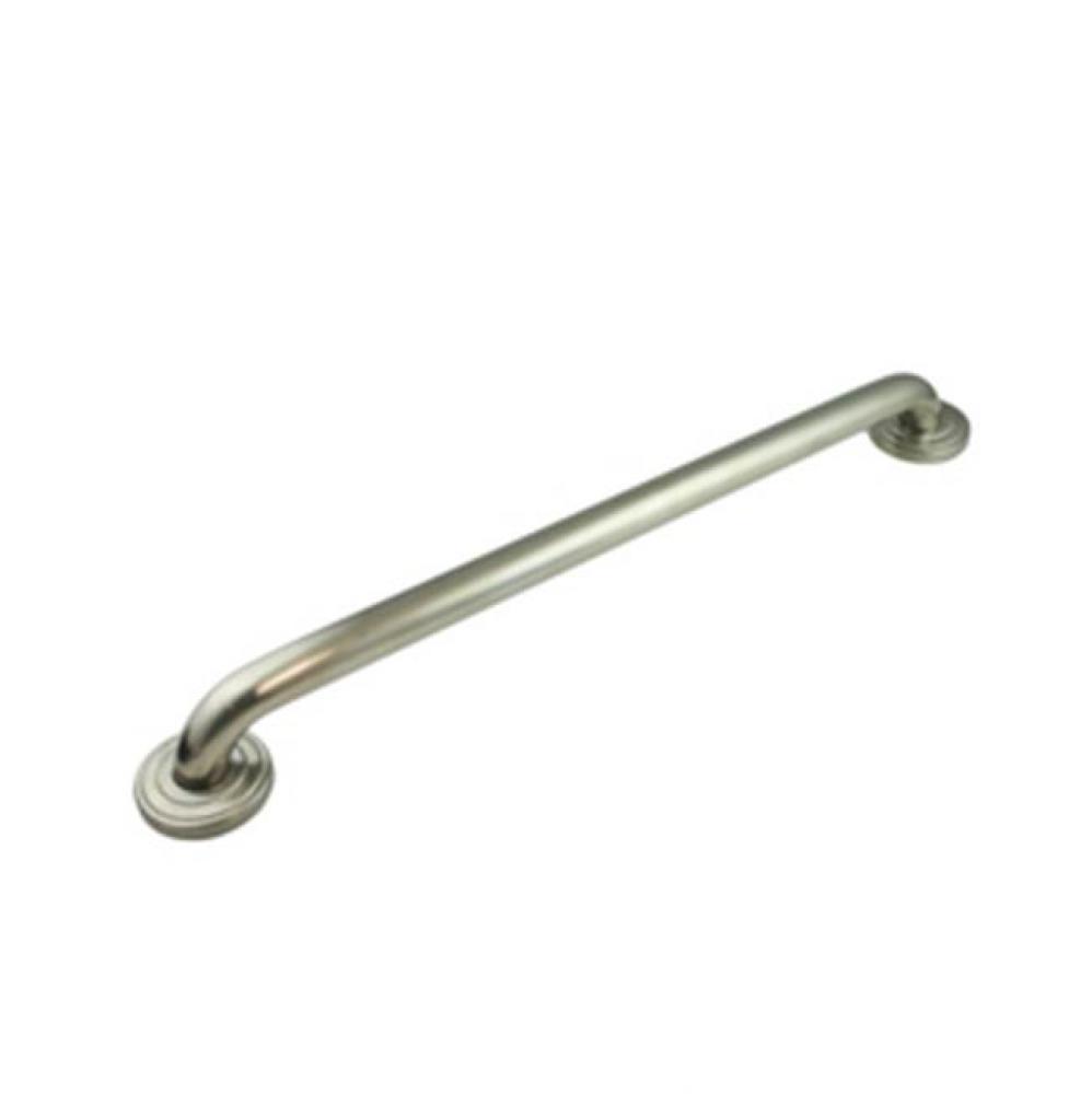 24in Brushed Stainless Steel Grab Bar