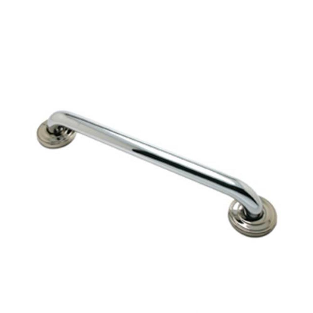 24in Polished Stainless Steel Grab Bar