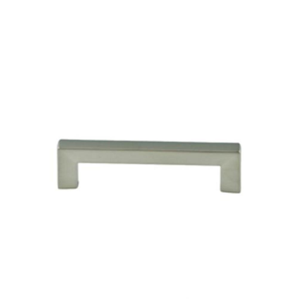 Square 96mm Brushed Nickel Pull