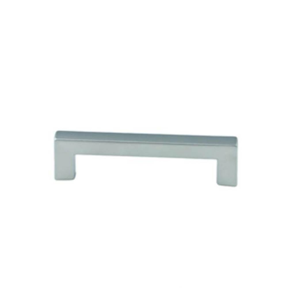 Square 96mm Dull Chrome Pull