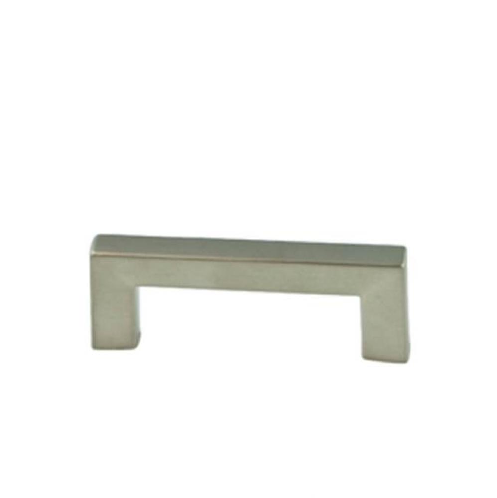 Square 64mm Brushed Nickel Pull