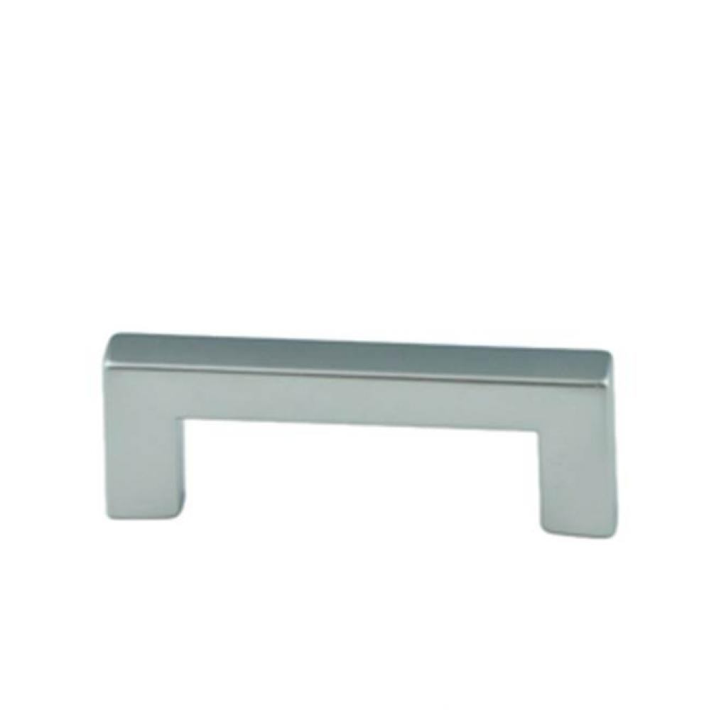 Square 64mm Dull Chrome Pull