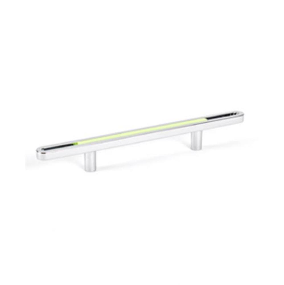 Dash 96mm Polished Chrome with Lime Pull