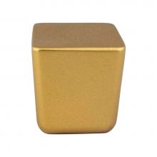 R. Christensen 1347-10HG-C - Mini Honey Gold Large Square Knob