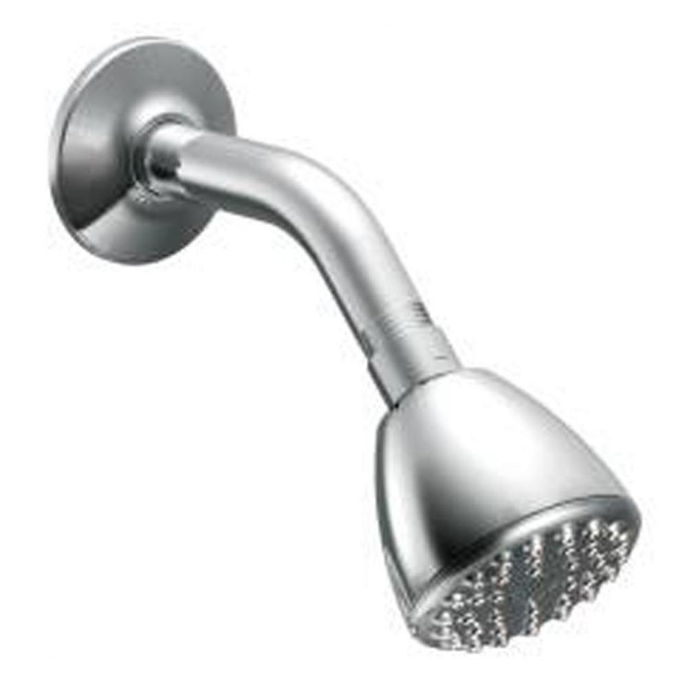 Chrome one-function showerhead