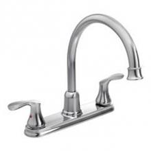 Cleveland Faucet 40617 - Chrome Two-Handle High Arc Kitchen Faucet