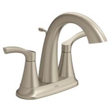 Cleveland Faucet 589111BN - Brushed nickel two-handle high arc bathroom faucet
