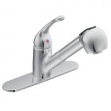 Cleveland Faucet CA40519 - Chrome One-Handle Pullout Kitchen Faucet