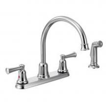 Cleveland Faucet CA41613 - Chrome Two-Handle High Arc Kitchen Faucet