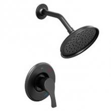 Cleveland Faucet T58912EPBL - Matte Black Cycling Shower Only