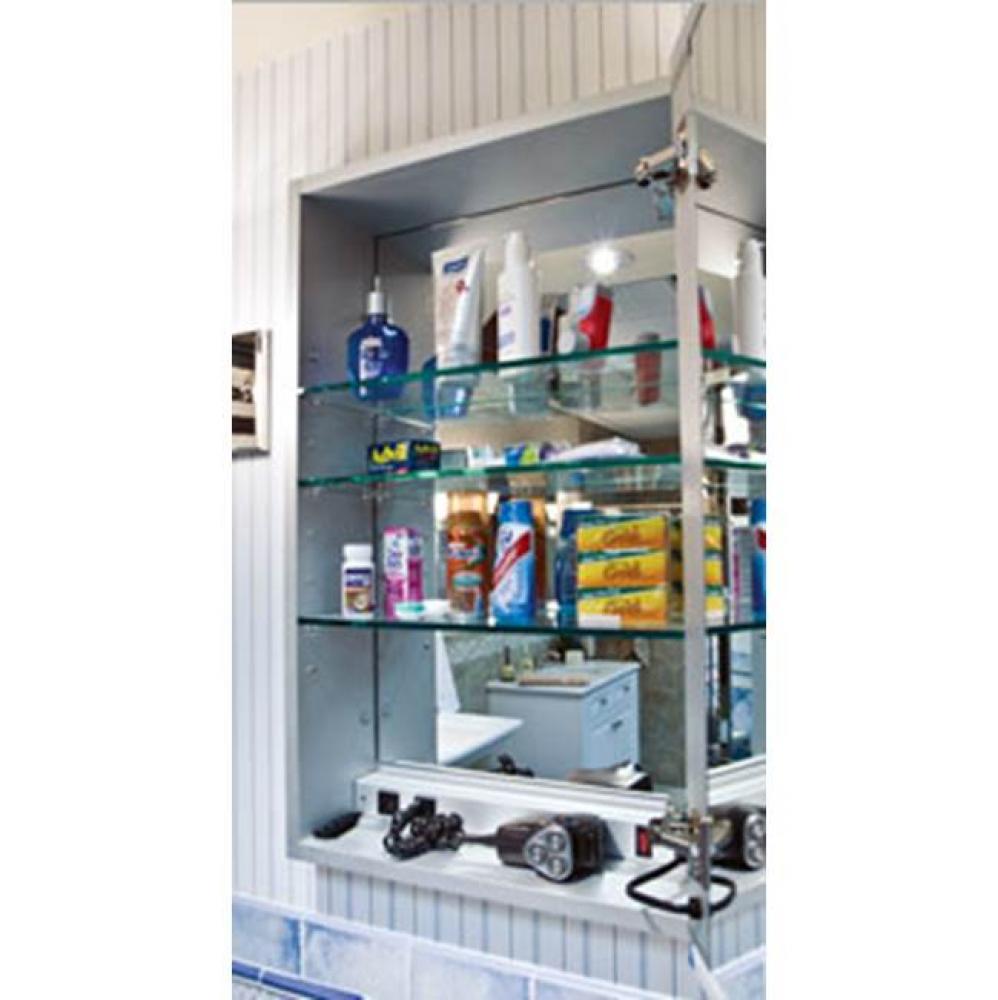 19x30 Flat Straight Medicine Cabinet