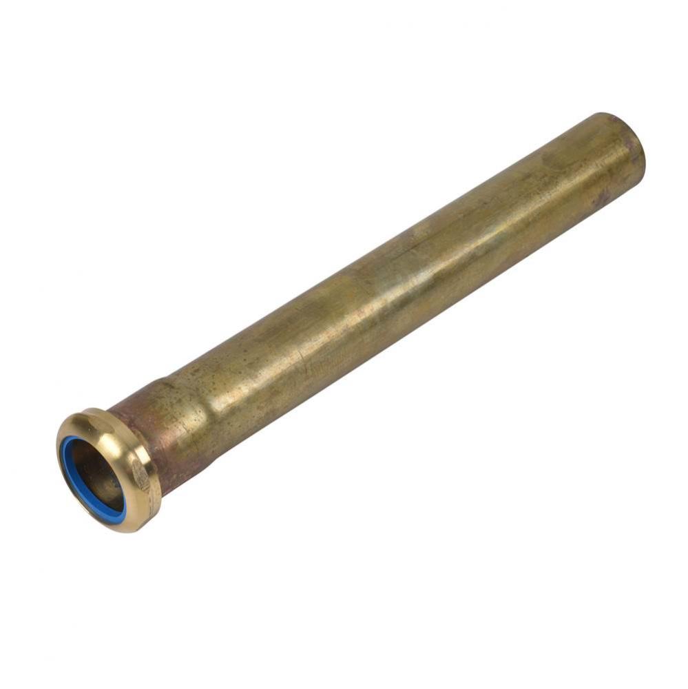 Ext Tube Sj 1.5 X 12, 17 Gauge W/Brass Nut