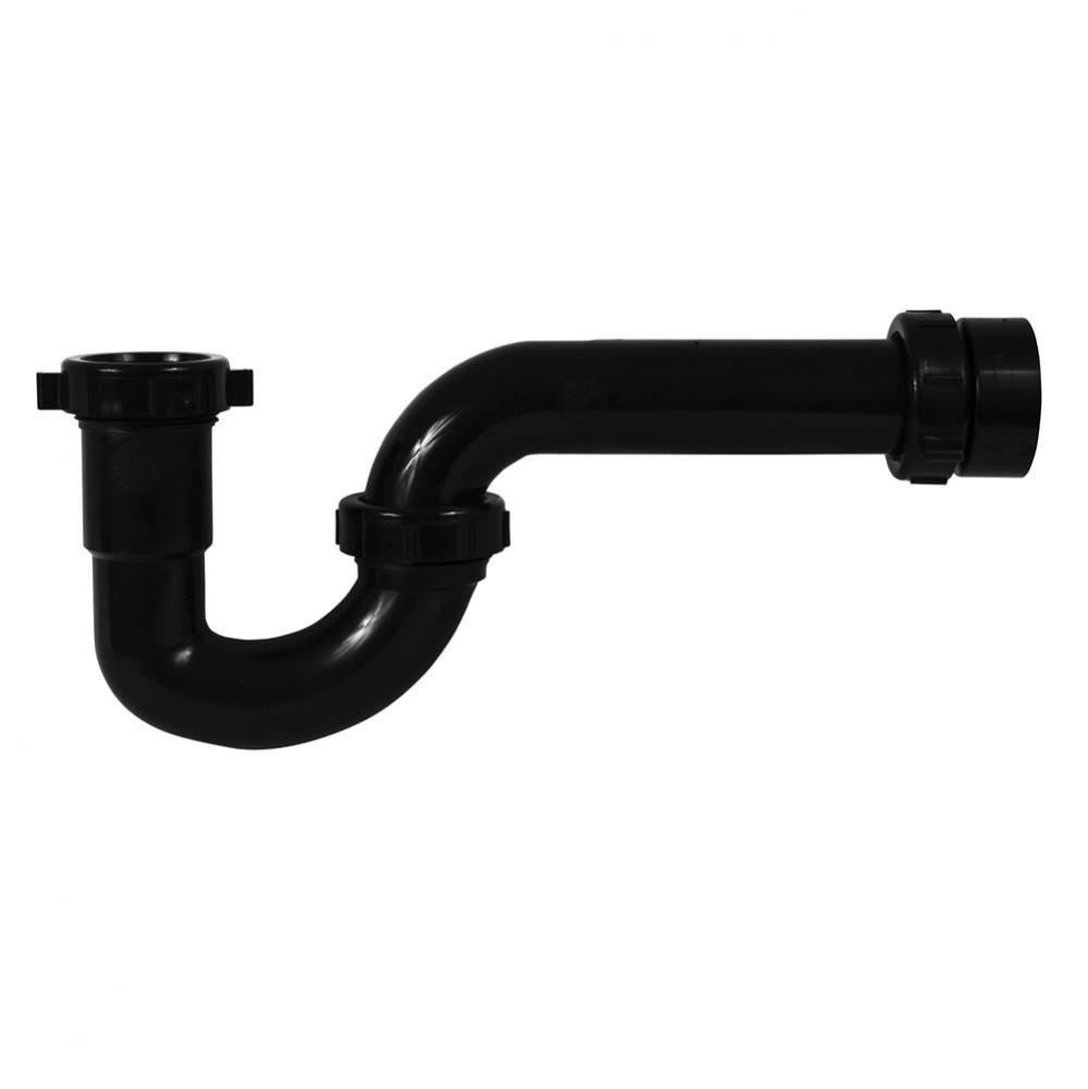 P-Trap 1.5 W/Abs Threaded Adapter, Reversable J-Bend