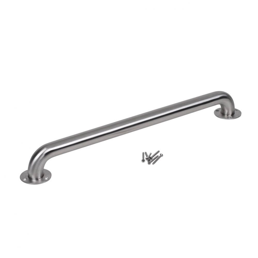 Grab Bar 1-1/2 X 24 Ss W/Exposed Flange