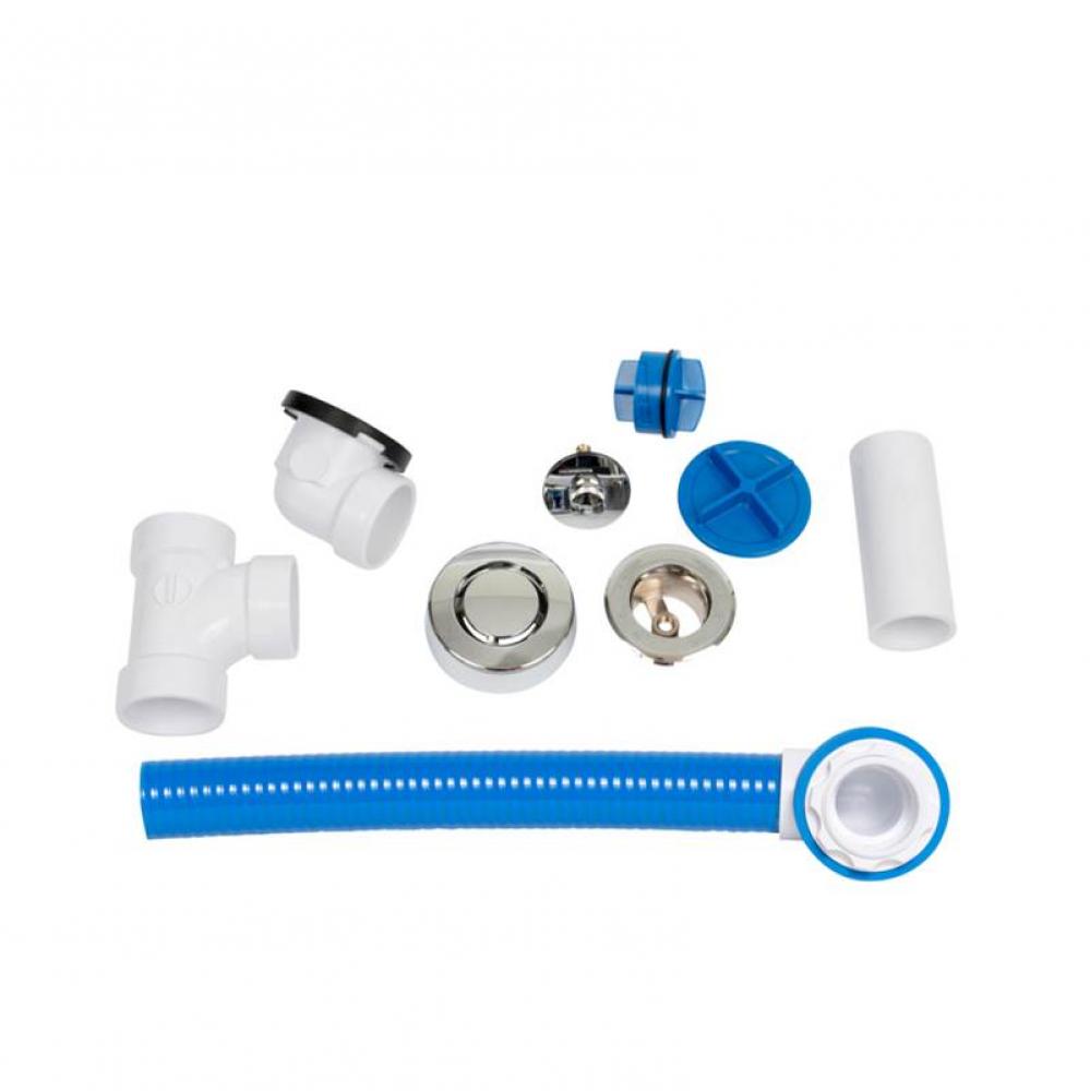 16 True Blue Flex Pvc Full Kit, Push-Pull W/Test, Cp, Zinc
