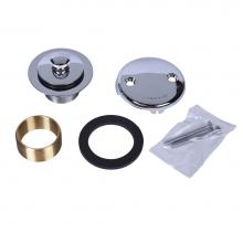 Dearborn Brass K28 - W And O Conversion Kit Uni-Lift Chrome 2 Hole Face Plate